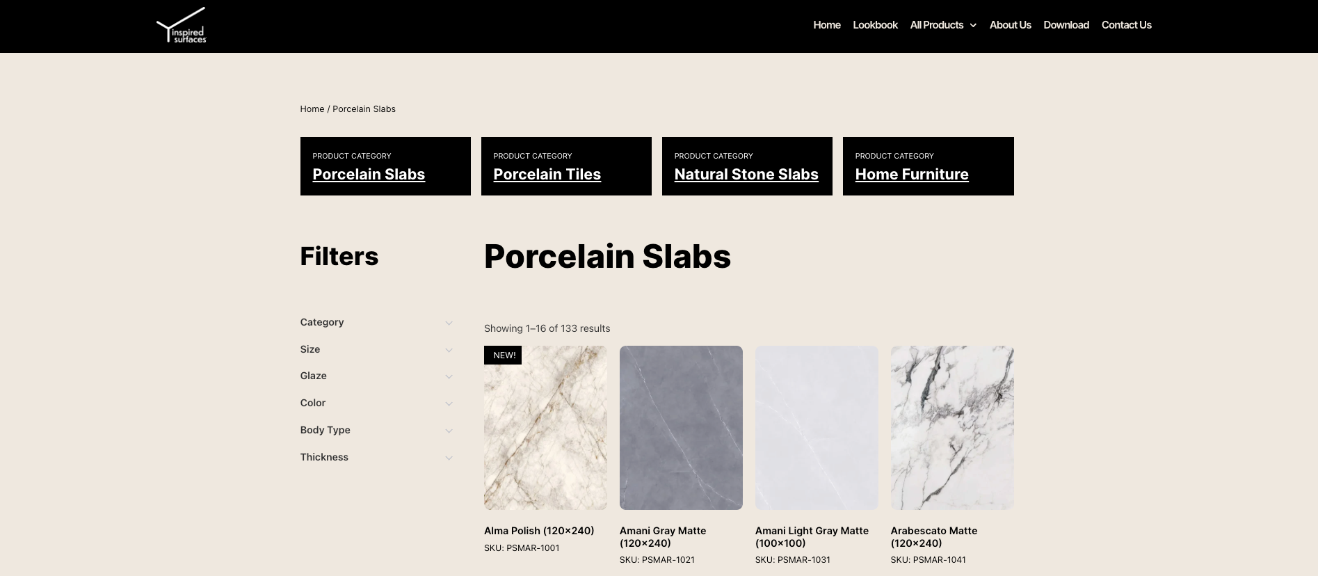 Inspired Surfaces