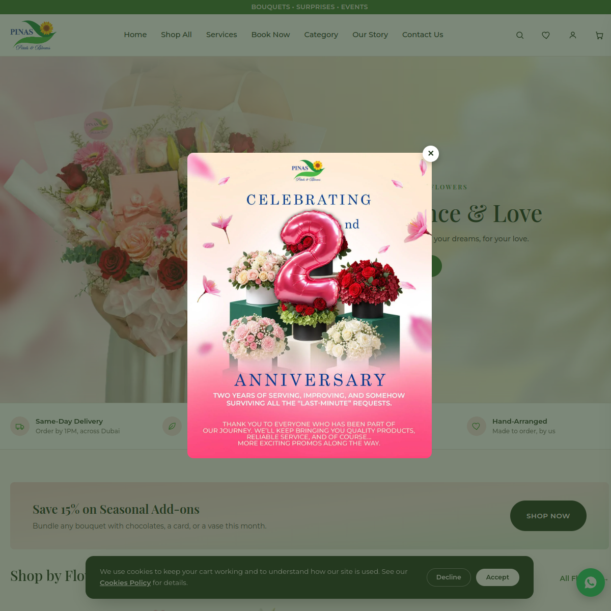Pinas Petals & Blooms